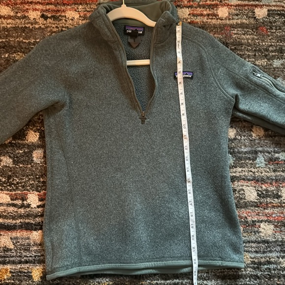 Green Patagonia Better Sweater Quarter Zip - Picture 6 of 7